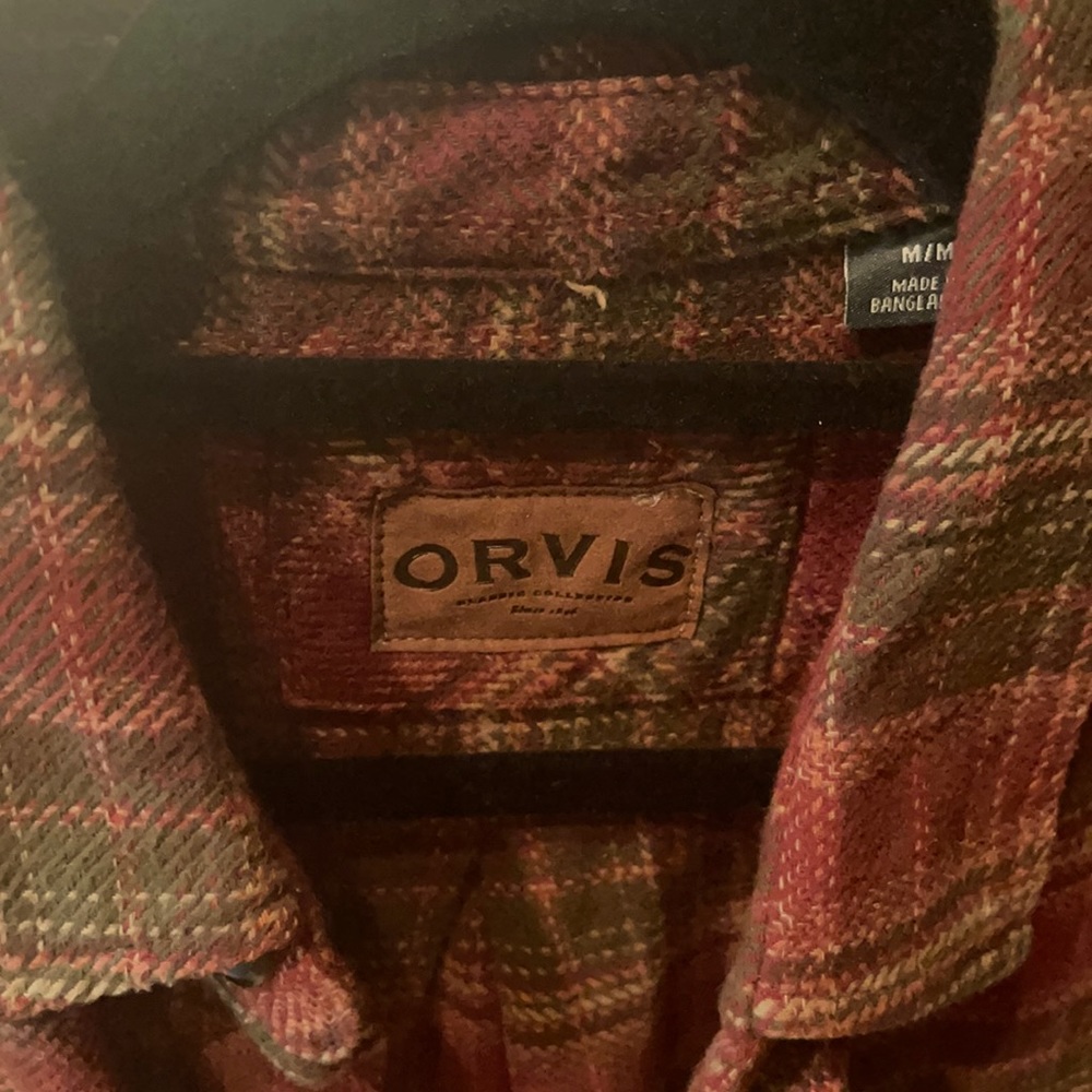Orvis Big Bear Flannel Shirt